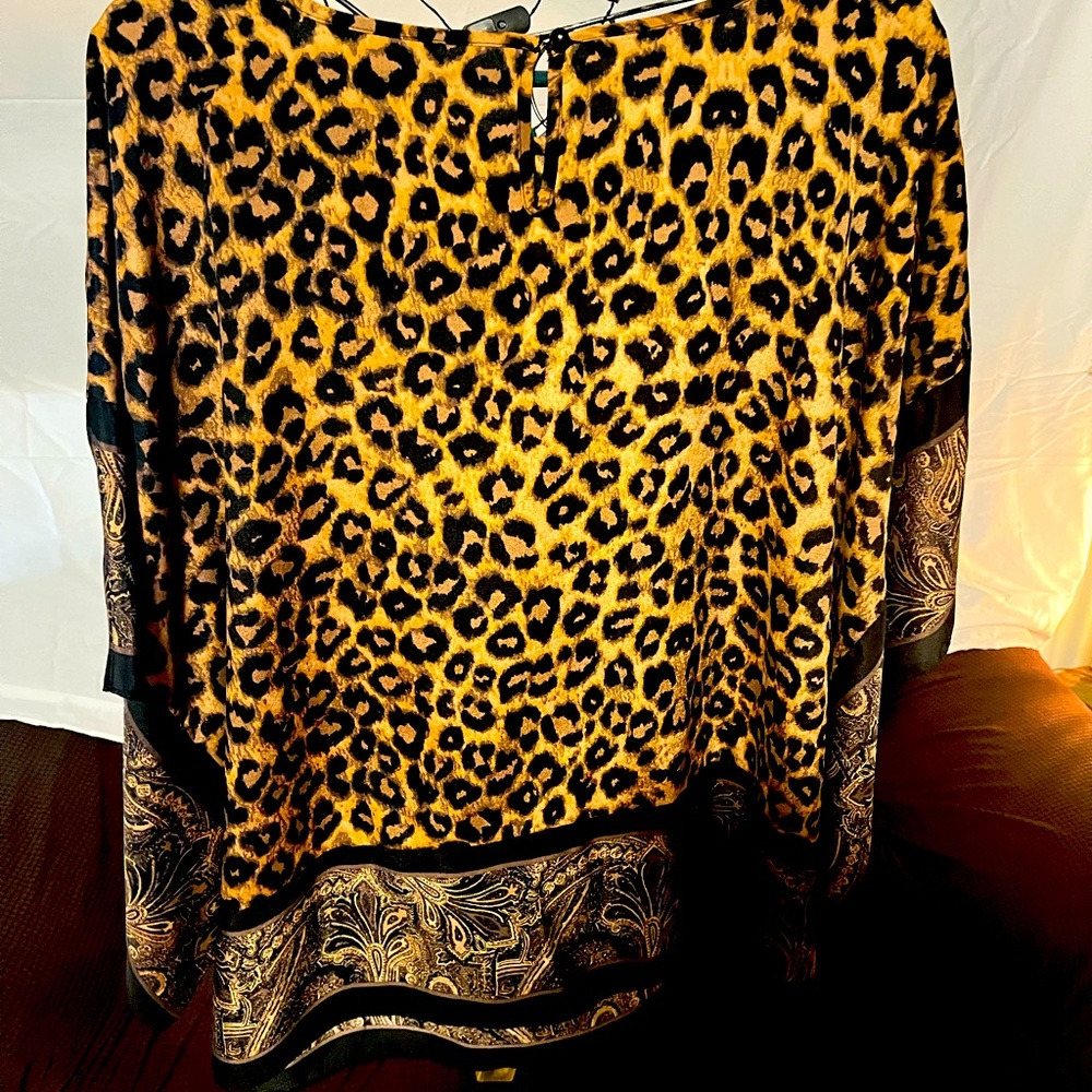 BEVERLY DRIVE KIMONO SLEEVE SIZE 2X WOMENS TOP